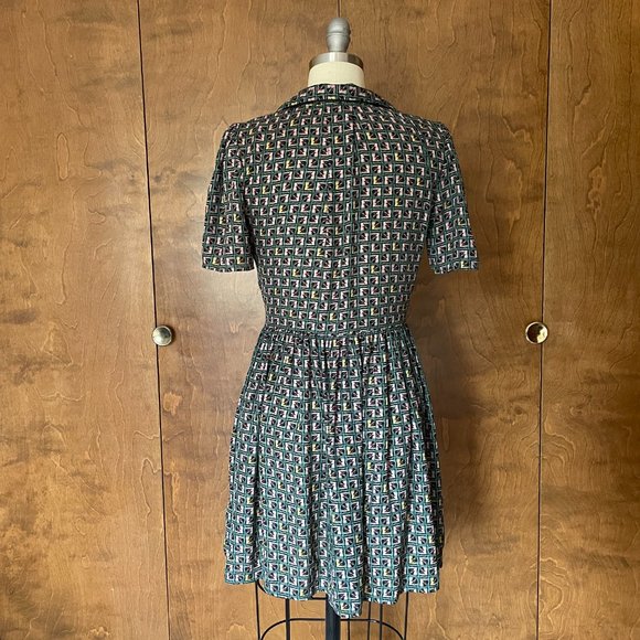 Doctor Who Green Mini Dress - Picture 3 of 5